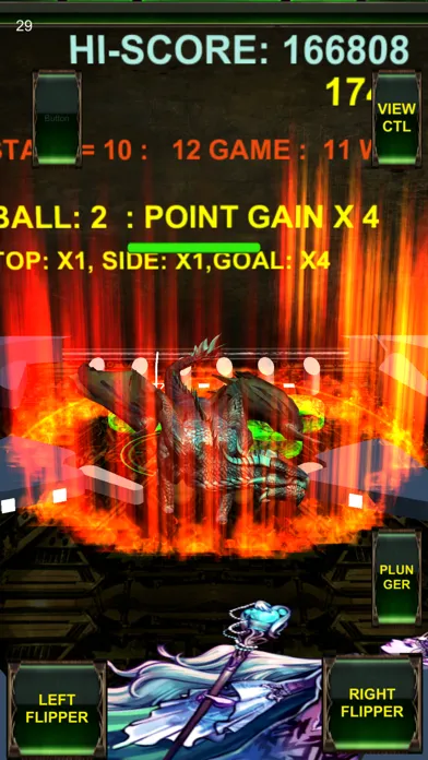 Capturas de tela do Monster Battle of Pinball