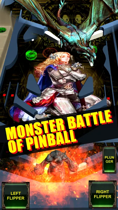 Capturas de tela do Monster Battle of Pinball