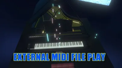 Capturas de pantalla de Piano Visual Player - Light