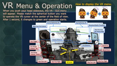 Tangkapan layar VR Battle of Battleship