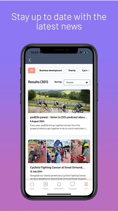 ภาพหน้าจอของ Club Peloton
