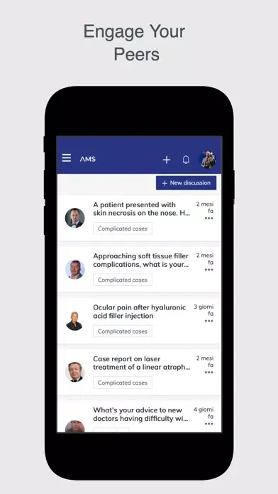 Screenshot di The AMS app