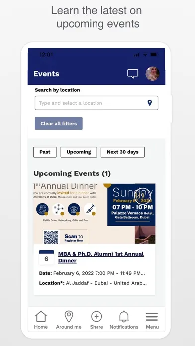 UD Alumni Community 스크린샷