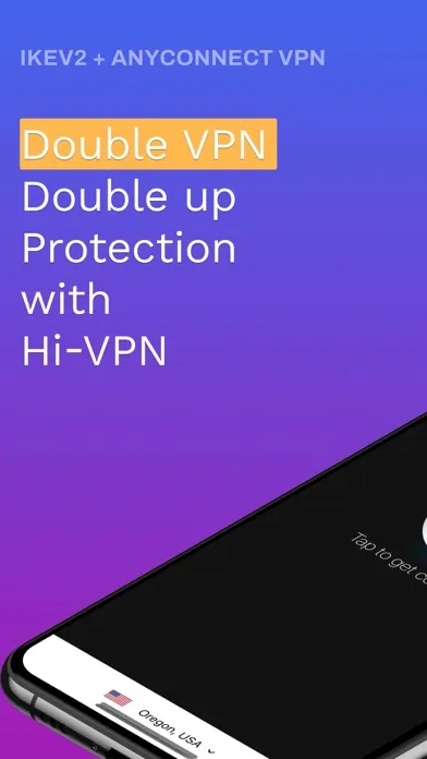 ภาพหน้าจอของ Hi-VPN: Double VPN
