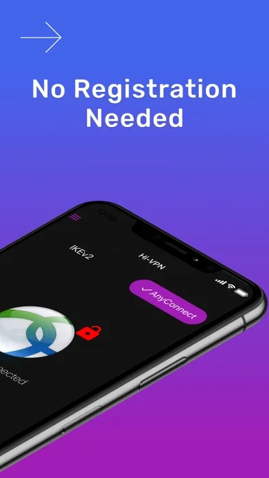 ภาพหน้าจอของ Hi-VPN: Double VPN