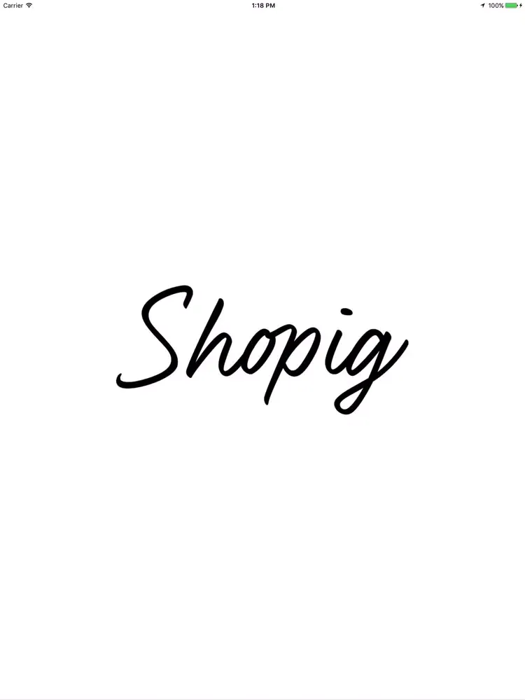 Capturas de pantalla de SHOPIG iPad 