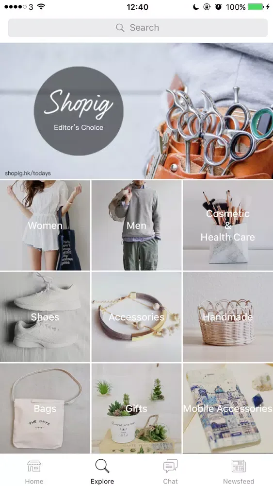 Capturas de pantalla de SHOPIG