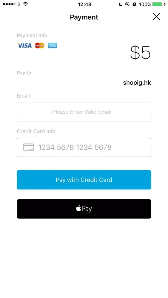 Capturas de pantalla de SHOPIG