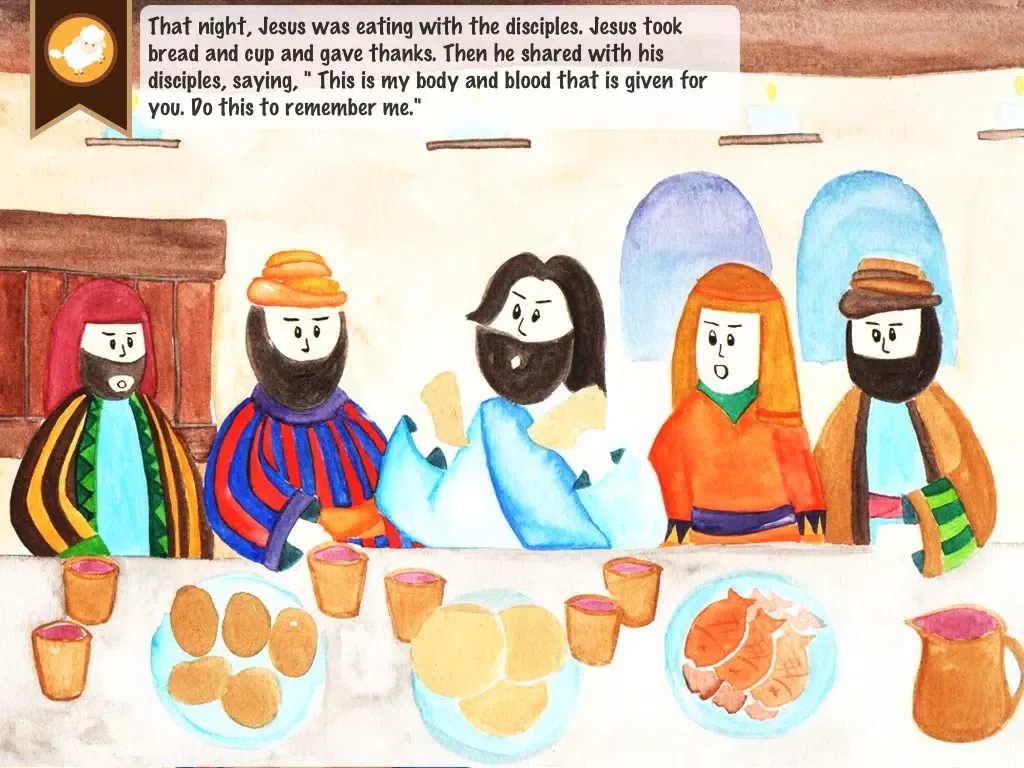 Lamb Bible-The Story of Easter iPad  Screenshots