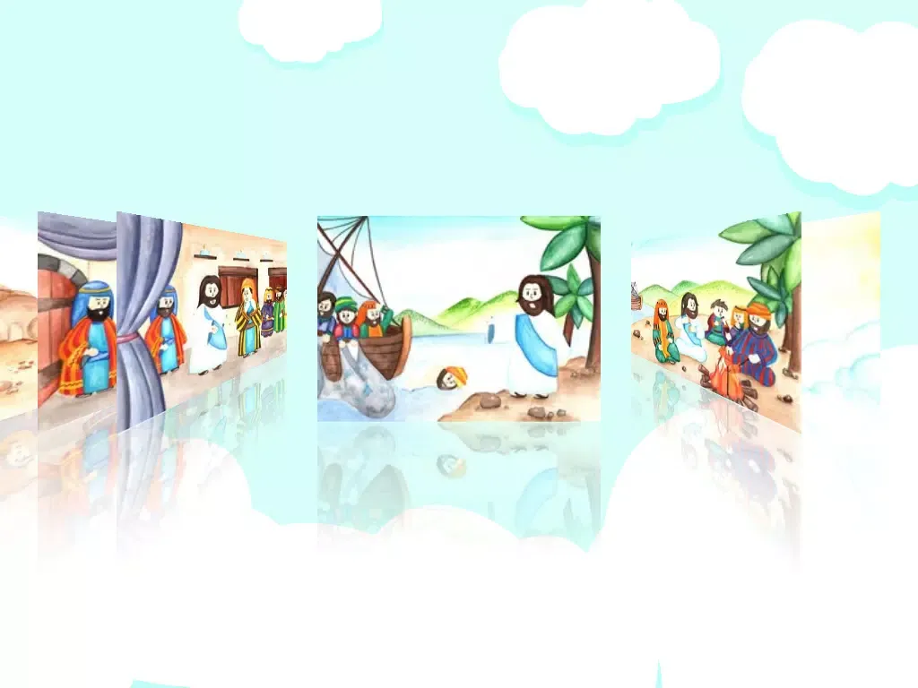 Lamb Bible-The Story of Easter iPad  Screenshots