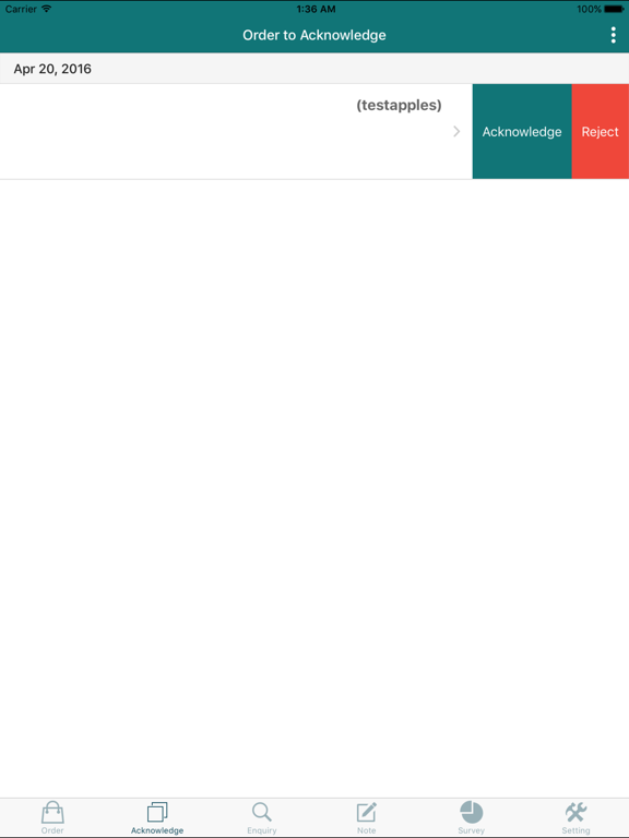 eZRx Sales iPad  স্ক্রিনশট