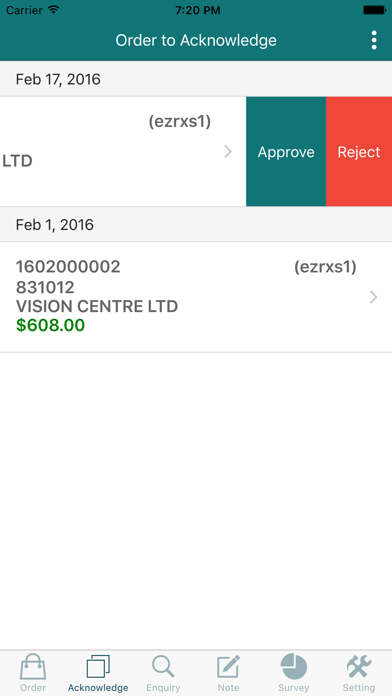 eZRx Sales স্ক্রিনশট