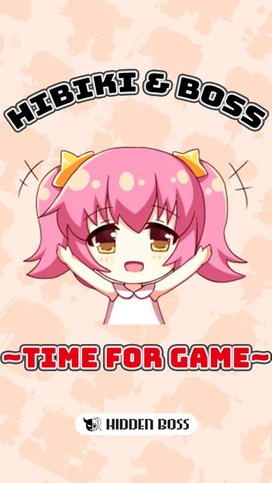 Capturas de tela do Hibiki & Boss ~Time for Game~