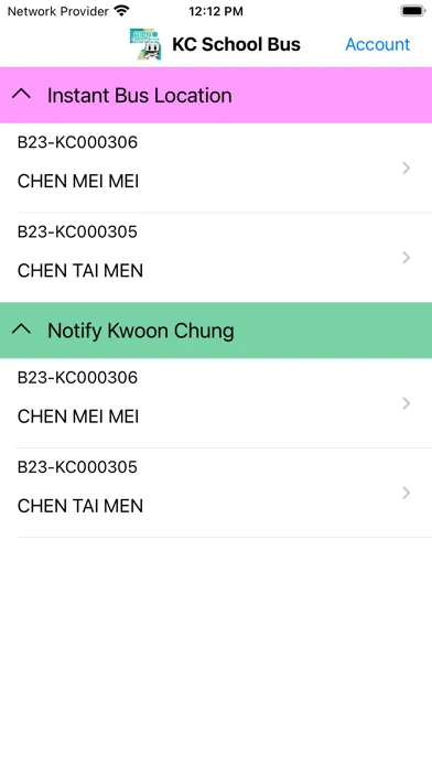 Captures d'écran de Kwoon Chung School Bus