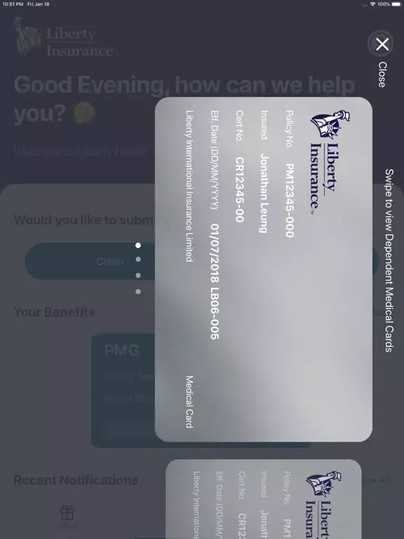 Capturas de pantalla de LibertyHK: Liberty Health Club iPad 