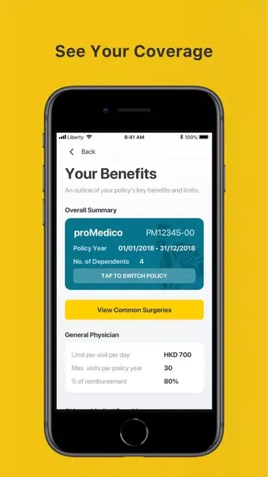 Capturas de pantalla de LibertyHK: Liberty Health Club