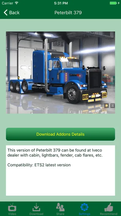 Truck Design Addons for Euro Truck Simulator 2应用截图