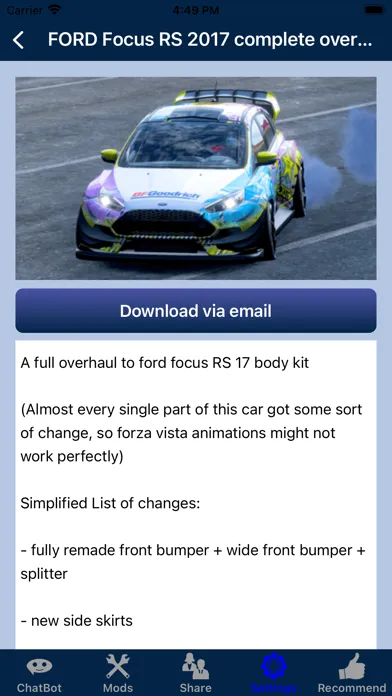 Zrzuty ekranu FunGameGPT for Forza Horizon 5