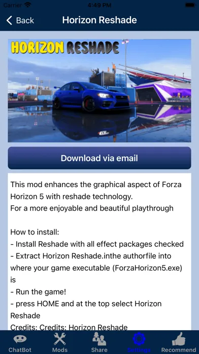Zrzuty ekranu FunGameGPT for Forza Horizon 5