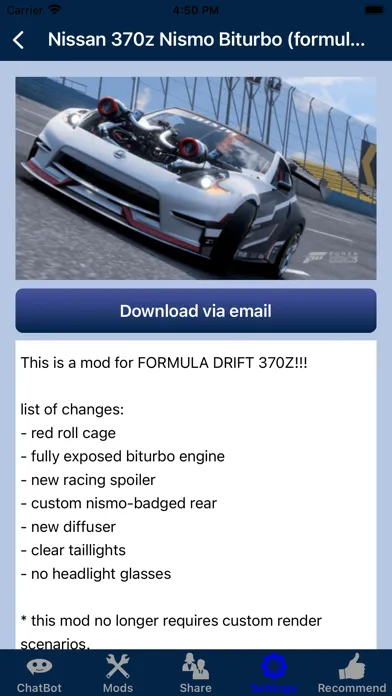 Zrzuty ekranu FunGameGPT for Forza Horizon 5