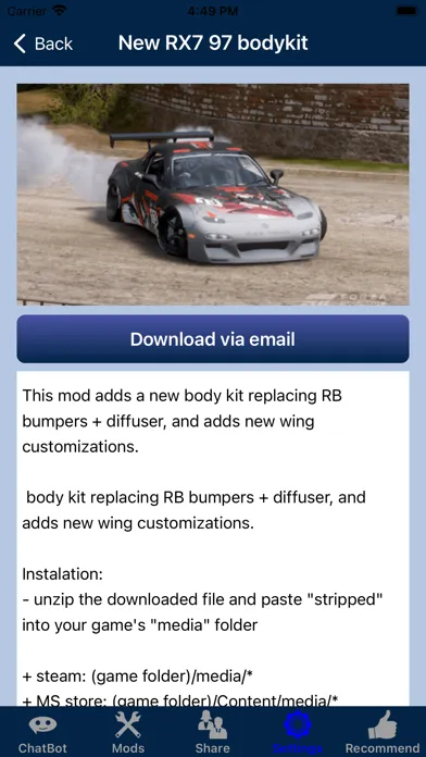 Zrzuty ekranu FunGameGPT for Forza Horizon 5