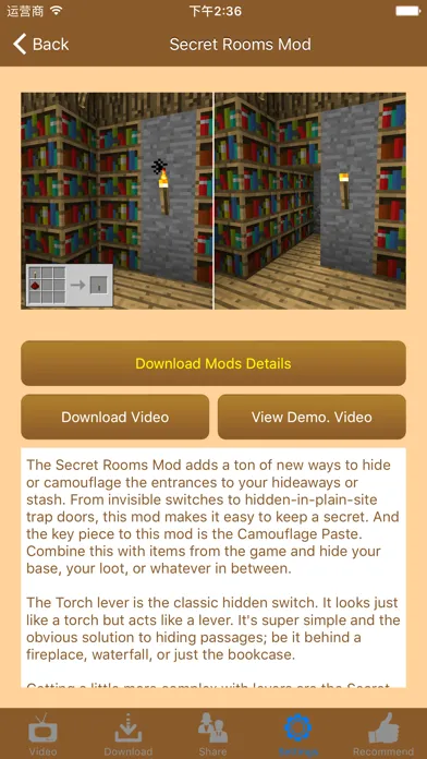 Latest Furniture Mods for Minecraft (PC) سکرین شاٹس