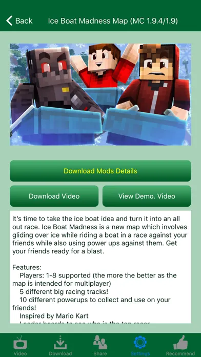 Featured Maps for Minecraft स्क्रीनशॉट