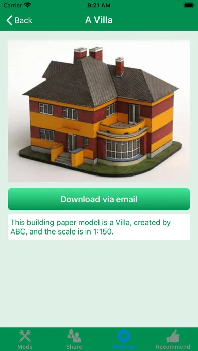 Zrzuty ekranu Simple Paper Model- Tiny House