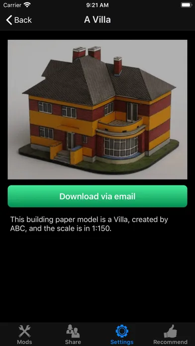 Zrzuty ekranu Simple Paper Model- Tiny House