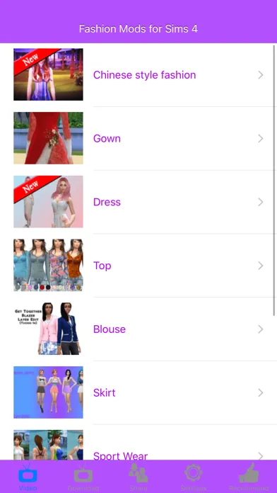 Fashion Mods for Sims 4 (Sims4, PC) 스크린샷