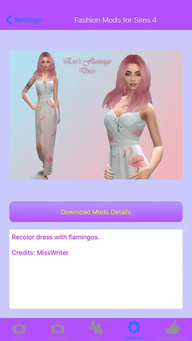 Fashion Mods for Sims 4 (Sims4, PC) 스크린샷