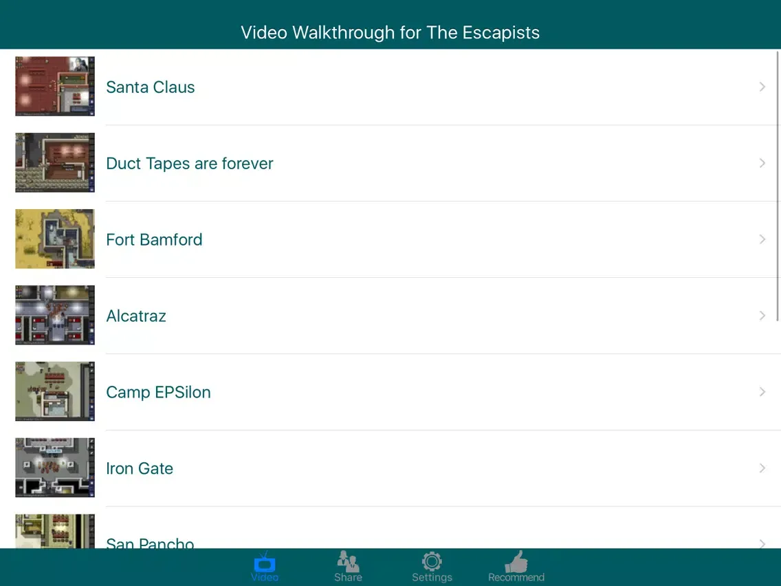 تصاویر Video Walkthrough for The Escapists iPad 