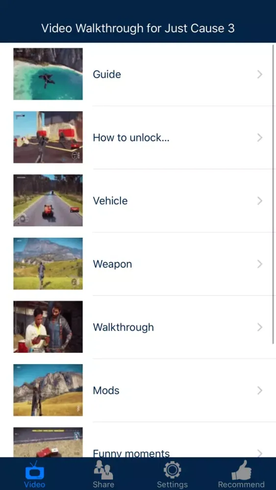 Video Walkthrough for Just Cause 3 Ekran Görüntüleri