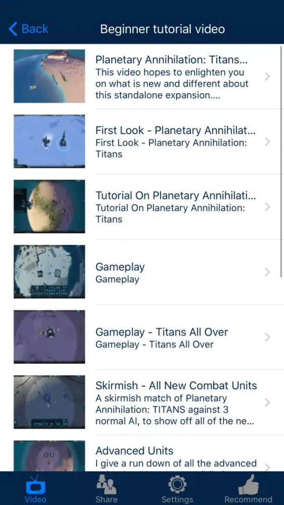 Скриншоты Video Walkthrough for Planetary Annihilation: Titans