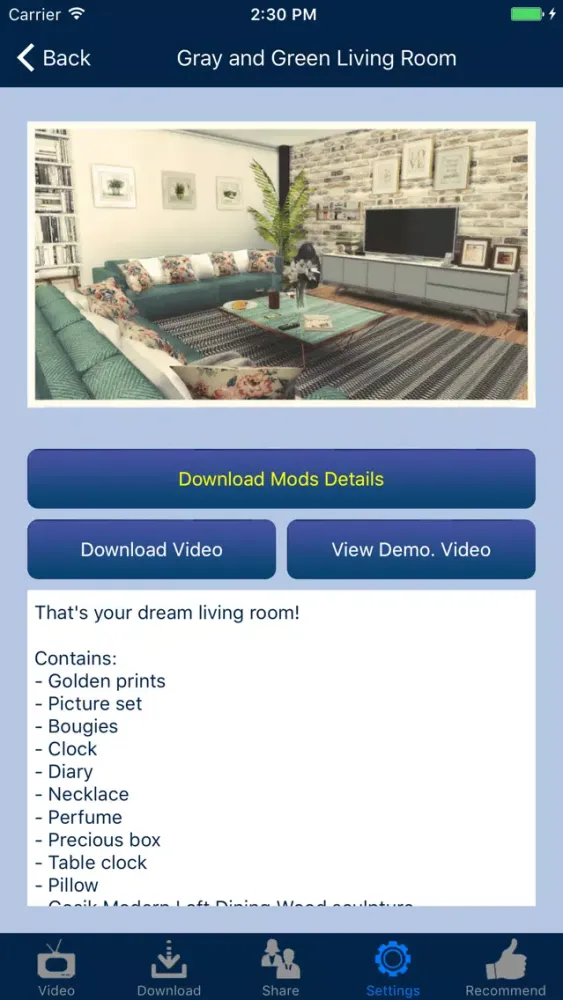 Home Design Mods for Sims 4應用截圖