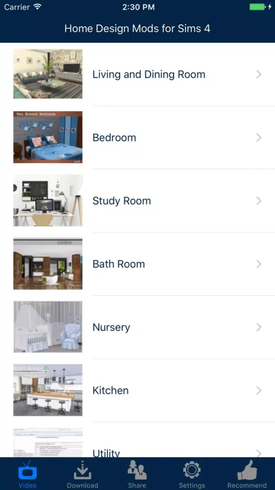 Home Design Mods for Sims 4應用截圖