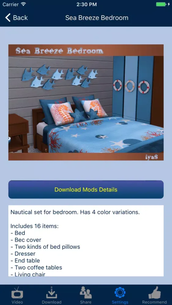 Home Design Mods for Sims 4應用截圖