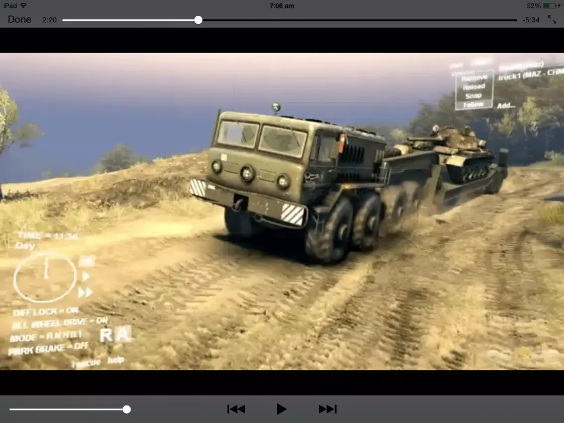 Video Walkthrough for Spintires iPad  Screenshots
