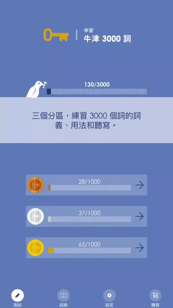 Captures d'écran de 學習牛津 3000 詞 Learn the Oxford 3000