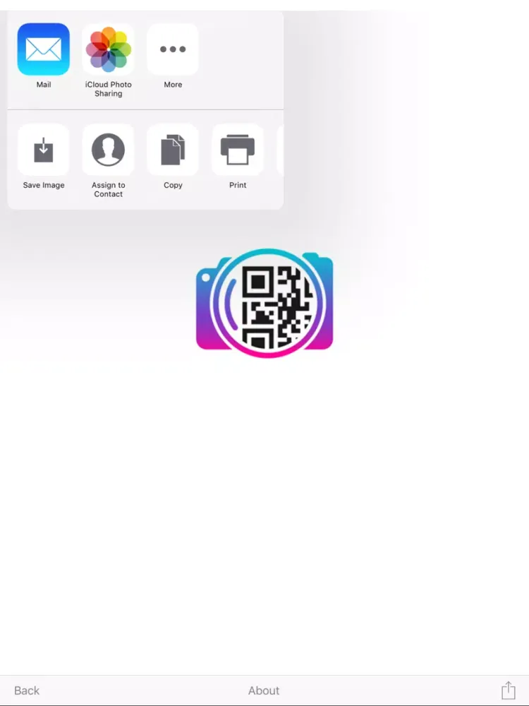QR PhotoSmart iPad  স্ক্রিনশট