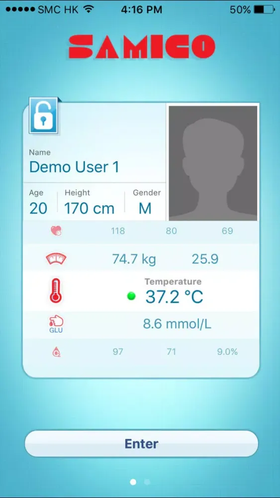 Samico Health スクリーンショット