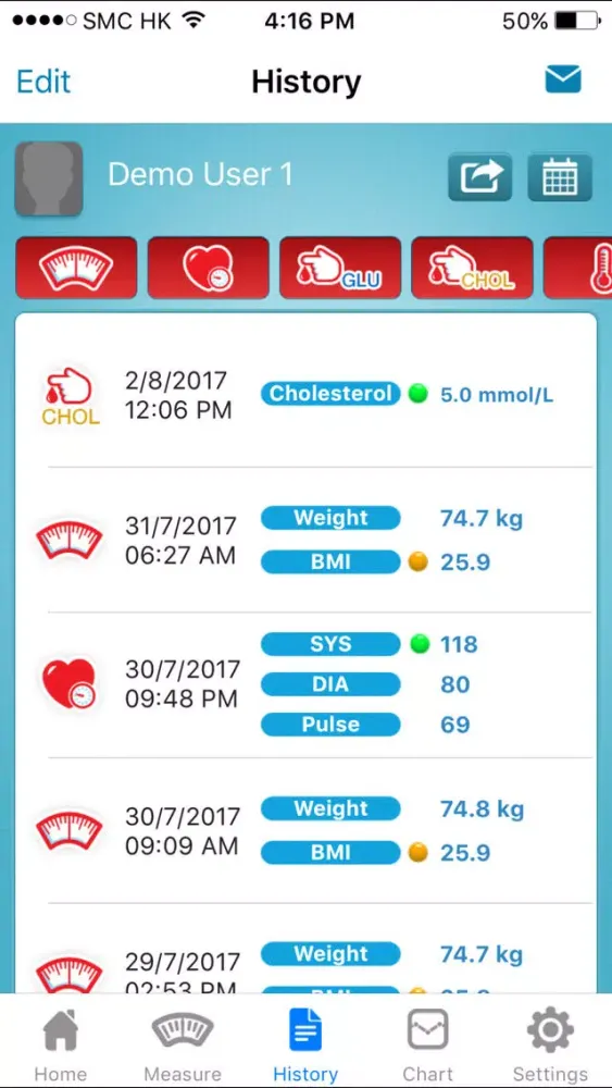Samico Health スクリーンショット