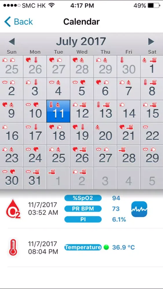 Samico Health スクリーンショット
