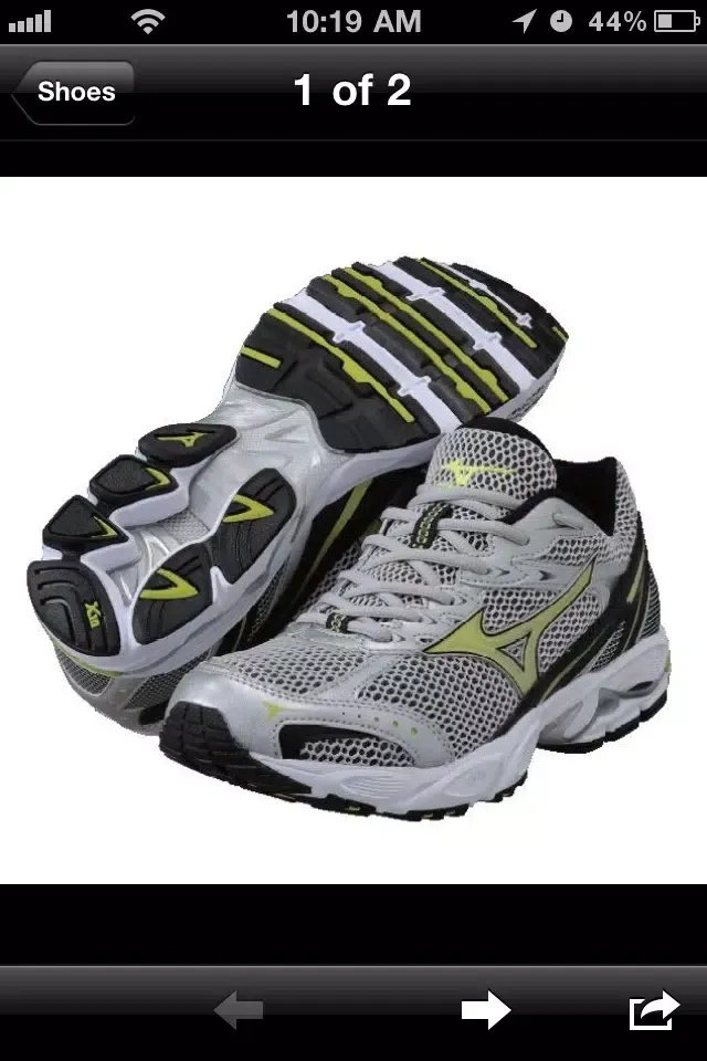 Mizuno Shoes سکرین شاٹس