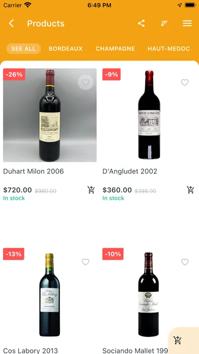 Zrzuty ekranu Dunn Dunn Wine