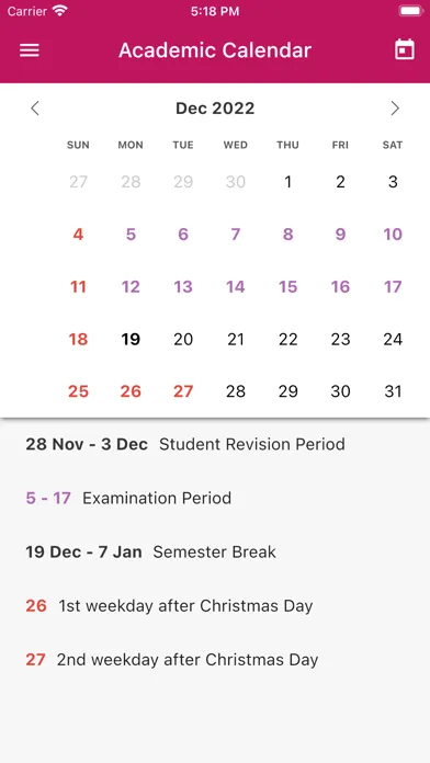 CityU Mobile Screenshots