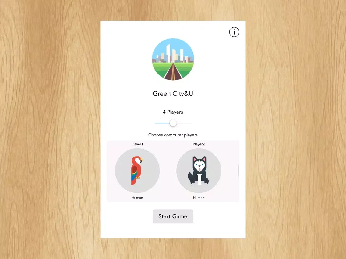 Tangkapan layar Green City&U Game iPad 
