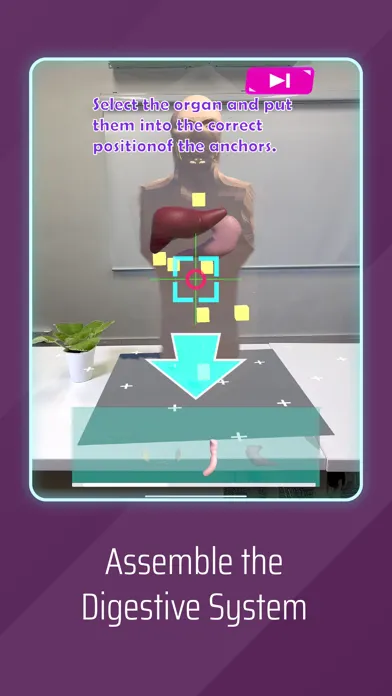 Zrzuty ekranu Digestive AR Game Champion
