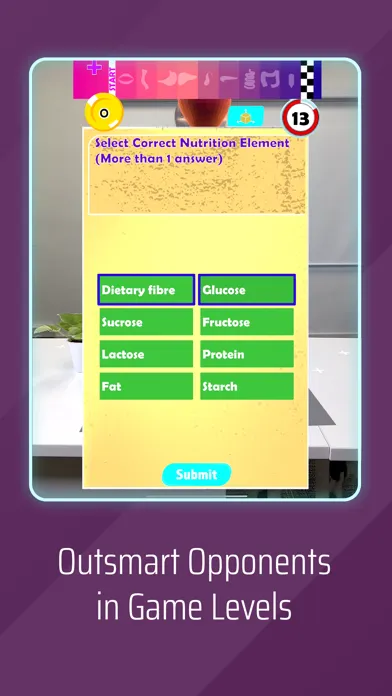Zrzuty ekranu Digestive AR Game Champion