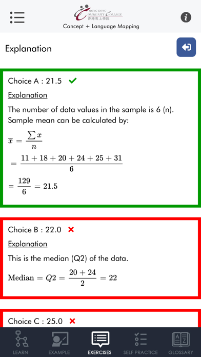 Capturas de tela do Math CLM+